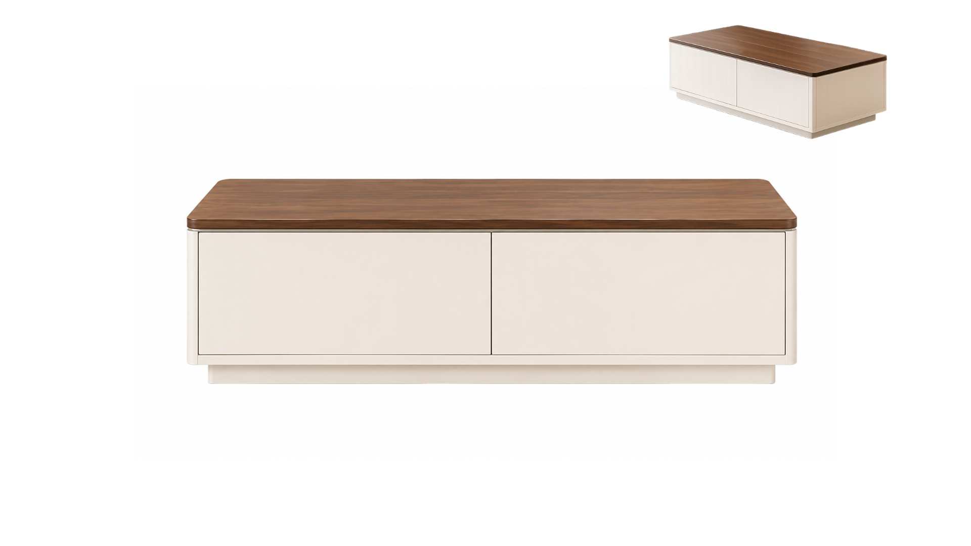 2 WARM MODERN TV CONSOLE - Image 1