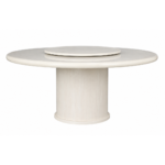 MODERN MINIMALIST CYLINDRICAL ROUND DINING TABLE