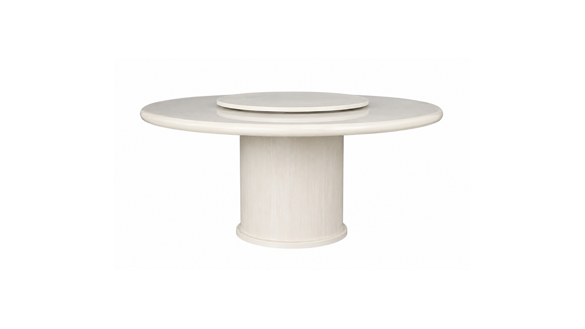 13 MODERN MINIMALIST CYLINDRICAL ROUND DINING TABLE - Image 1
