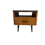 MID-CENTURY MODERN OPEN-SHELF SIDE TABLE
