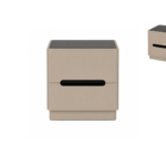 MODERN CUBOID MODULAR BEDSIDE TABLE