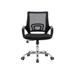 COMPACT ERGONOMIC MID-BLACK MESH DESK CHAIR